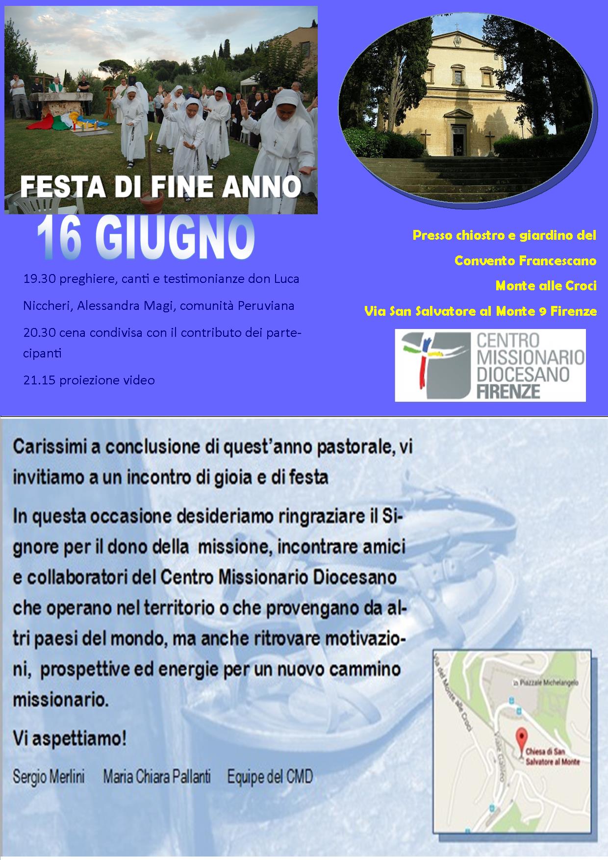 Festa Missionaria 16 giugno 2017